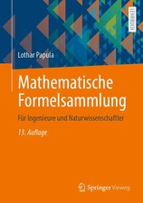 Mathematische Formelsammlung | Lothar Papula | Taschenbuch | xxx | Deutsch