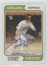 2023 Topps Heritage Real One Auto Conner Capel #ROA-CCL Auto qf8