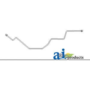 AR34770 Oil Line fits Case 4020 600 - Replaces AR32653
