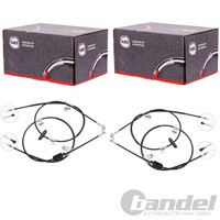 2X A.B.S. Handbremsseile Hinten Passend FüR Chevrolet Trax Opel Mokka Scheibenbr