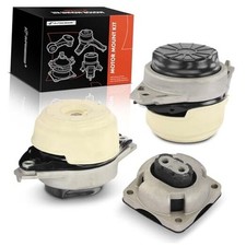 3PCS Engine Motor Mount and Transmission Mount Kit Compatible with Mercedes