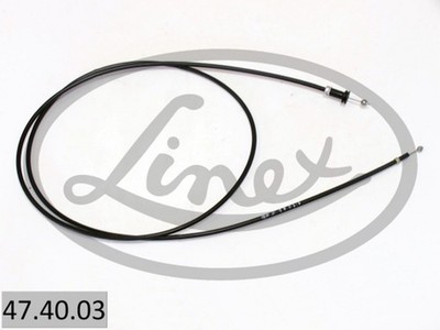 LINEX Motorhaubenzug 47.40.03 für VW POLO 3 6N1 CLASSIC 6V2 6N2 4 9A4 9A2 9N2