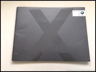 2016 BMW X1 X3 X4 X5 X6 28-page Original Car Sales Brochure Catalog