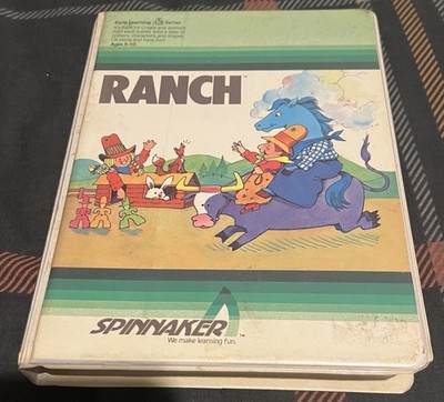Ranch Commodore 64 C64 1984 Spinnaker Cartridge - GETESTET