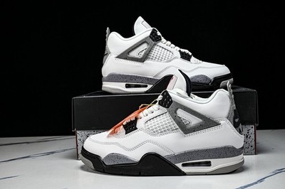 AJ 4 Retro White Cement FV5029-100 Men's Shoe Sizes 4-13 (New With Box)