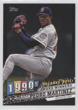 2020 Topps Decades Best Award Winners Black /299 Pedro Martinez #DB-62 HOF g6p