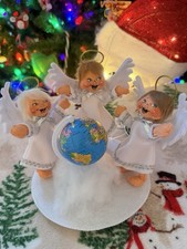 NWT Annalee 6 Joy to the World Angels Globe 2022 Exclusive Mint