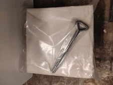 Bases NEW Vinyl Coated Bases Set of 3 15x14x3 Includes Stakes 