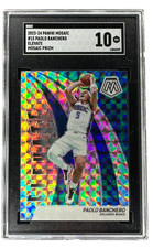 PAOLO BANCHERO 2023 Panini Mosaic ELEVATE PRIZM SILVER HOLO #15 GEM MINT SGC 10