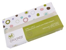 Organic Cotton Prefold Cloth Diapers Soft