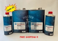 Ppg Clearcoat Deltron 2 Gallons Dcu2021, 2 Qt Dcx61 FREE SHIPPING !!! 2 Kits.