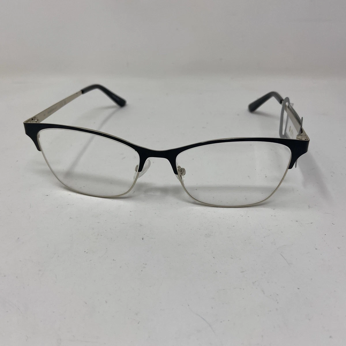 Marchon Leonard Natural Eyeglasses Frames ONLY 53-20-135 metal full rim aviator LEONARD OPTICS Eyeglasses with Striped Grey Frame - RB5393  main image 3