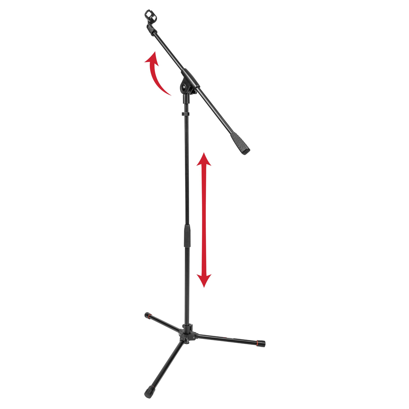 Tripod Mic Stand Single Section Boom GFW-MIC-1500