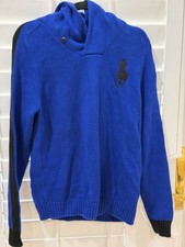POLO RALPH LAUREN BOYS XL 18 - 20 OUTSTANDING UNWORN COTTON SWEATER PRISTINE!