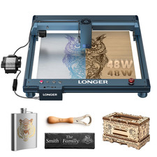 Longer B1 40W Laser Engraver 17.72x17.32inch with Auto Air Assist Hohe Pr zision