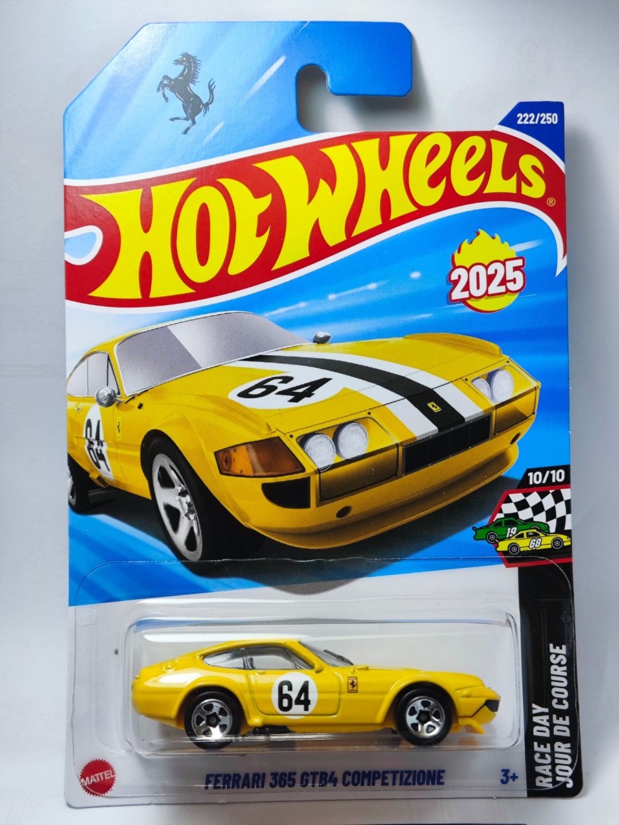 Hot Wheels 2025 NEW Case Q Ferrari 365 GTB4 Competizione(Promo