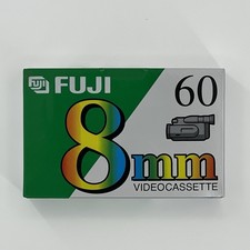 Fujifilm Fuji P6-60 MP 8mm Video Cassette Tape 60/120 Min NEW SEALED Japan