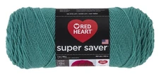 Solid Jade Yarn Super Saver Acrylic Knitting and Crochet Yarn for DIY Projects