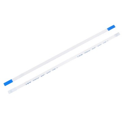 Flexible Flat Cable, 5 Pin 0.5mm Pitch 100mm FPC FFC Ribbon Cable 10Pcs(A Type)