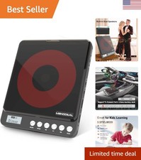 Portable CD Player with Built-in Speakers - Rechargeable Anti-Skip Design