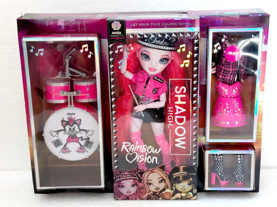 Rainbow High Rainbow Vision Neon Shadow Mara Pinkett Fashion Doll  NRFB NEW