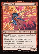 FOIL Spider-Punk - Spiderman - SPM MTG