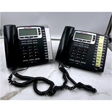 Allworx Phones 9212L Black VoIP Business Office Desk Phone Lot of 2