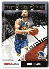 Stephen Curry 2019-20 Hoops Winter #2 Lights Camera Action Golden State Warriors