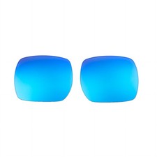 Walleva Ice Blue Polarized Replacement Lenses For Ray-Ban RB1971 Square 54mm