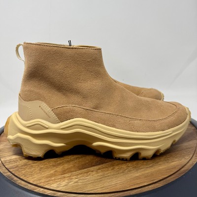 Sorel Kinetic Breakthru Acadia Waterproof Sneaker Boot Tawny Buff