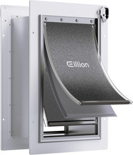 Pet Door for Wall Dog Door for Wall, 3-Flap Doggie Door with Insulation, All-Met