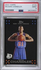 2007-08 Topps Wilson Chandler #133 PSA 9 MINT 00zr