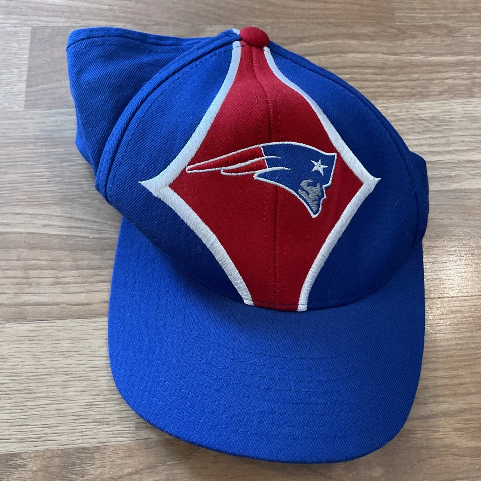 De colección Años 90 Starter NFL Pro Line New England Patriots Sombrero Ajustable Correa Trasera Foto 2 de 4