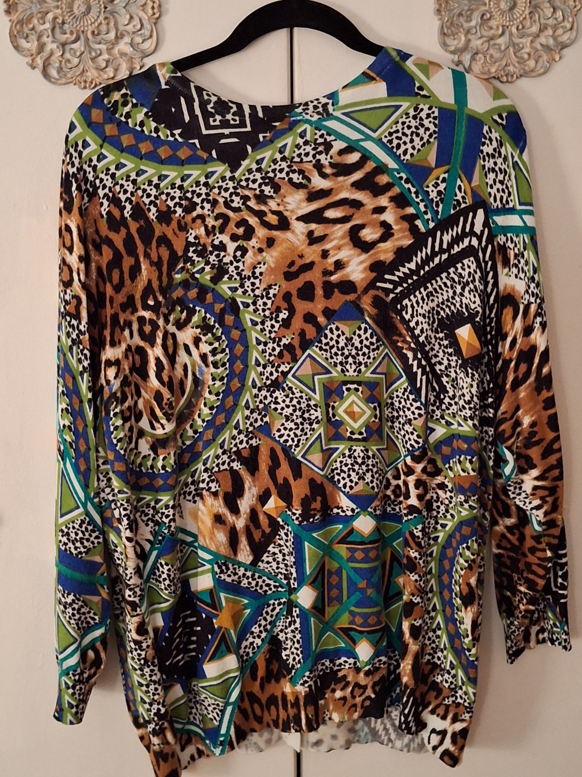 Joseph A. Multi-colored Leopard/Multi-print Light… - image 2