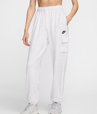 Nike   Women s mid-rise oversized cargo sweat...