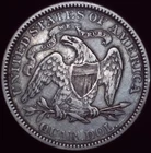 1876 25¢ Seated Liberty Quarter