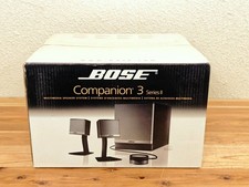 BOSE Companion 3 Series II Multimedia Speaker System New Unused