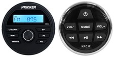 KICKER KMC2 Digital Media Receiver w/Bluetooth/USB Remote For Boat/ATV/UTV/RZR