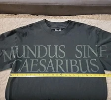 Original Bluesky A World Without Ceasers Oversized Tshirt Black Sold Out Rare