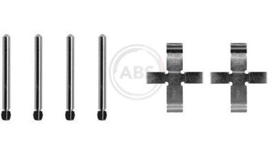 A.B.S. Zubehörsatz Scheibenbremsbelag 0905Q für ALFA SPIDER BMW GT GIULIA VOLVO
