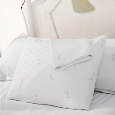 65 Polyester  35 Rayon Derived from Bamboo - Cooling Pillow Case Waterproo...