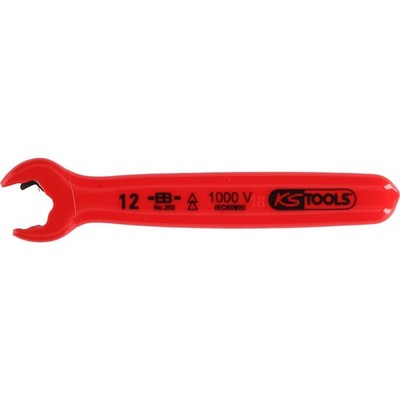 KS-Tools 117.2262 Ratschen-Maulschlüssel mit Schutzisolierung 10mm
