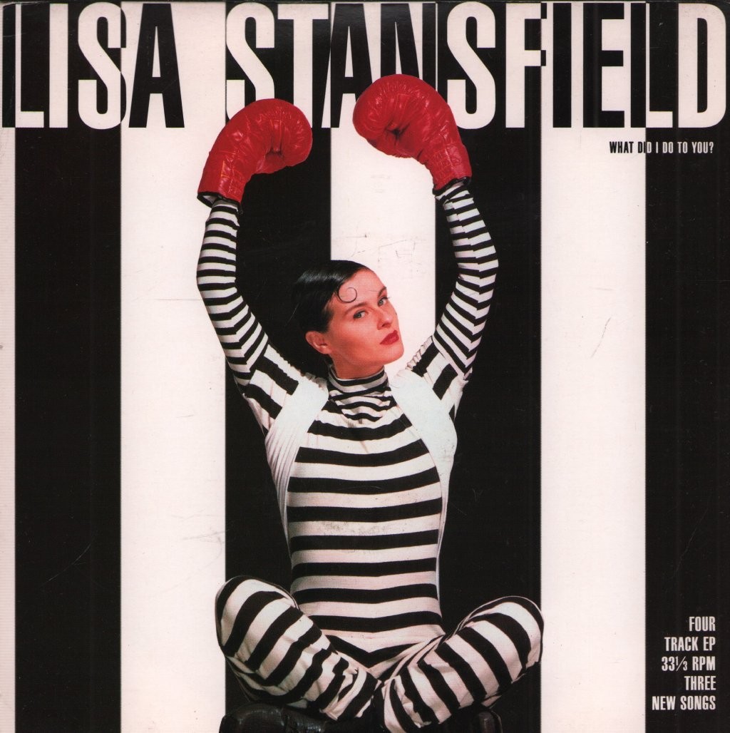 Lisa Stansfield What Did I Do To You 7"" vinyl UK Arista 1990 7"" in pic sleeve