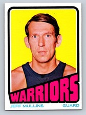 1972-73 Topps #85 Jeff Mullins Golden State Warriors - NM