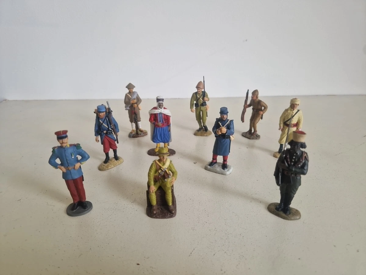 LOT DE 25 soldats figurines en plomb guerre WW1 jouets ancien EUR 139