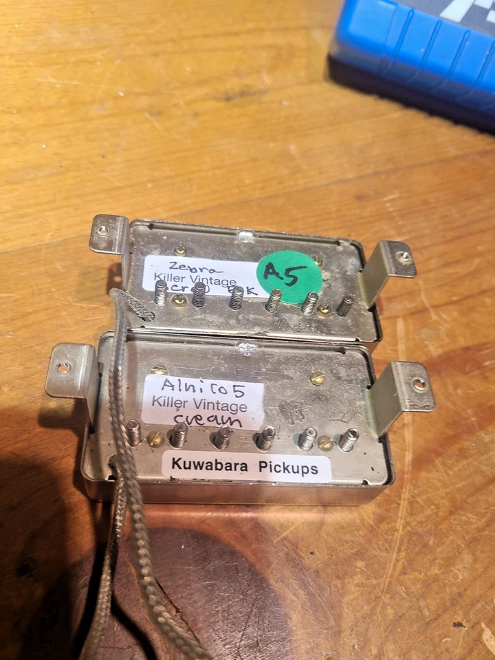 Humbucker Pickups A5 ( Bridge And Neck) Better Buckers St.Louis KUWABAR PAF - Image 3 of 3