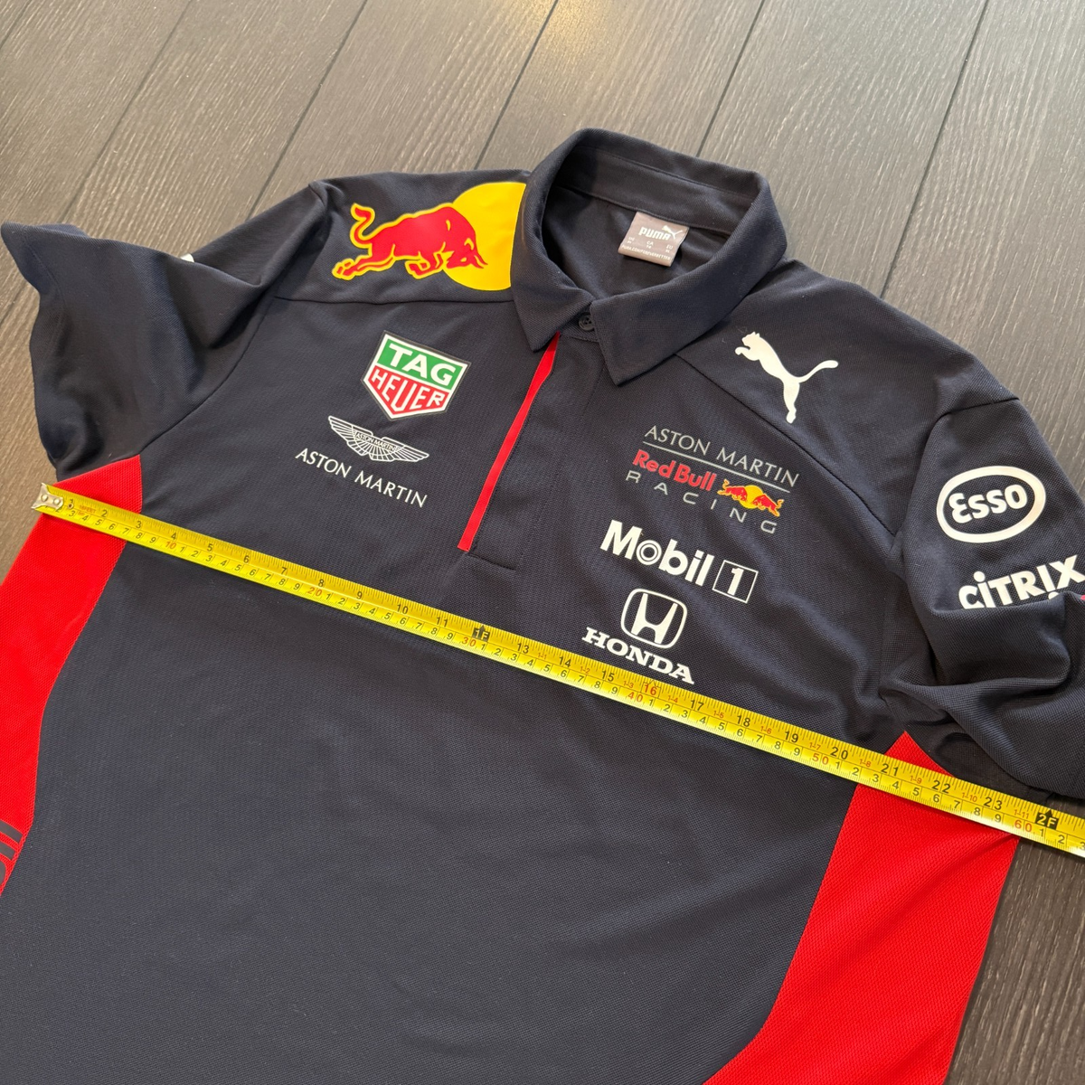 Puma Red Bull Racing F1 Polo Shirt Aston Martin Mobile 1 Honda