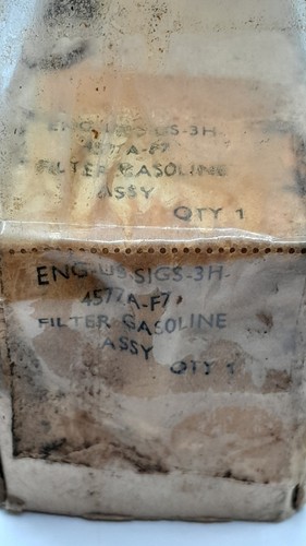 Gruppo filtro carburante militare tipo ENG -US-SIGS-3H- 4577A-F7. - Foto 6 di 6