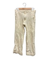 COMME des GARCONS HOMME PLUS          Wool felted ankle pants white PO
