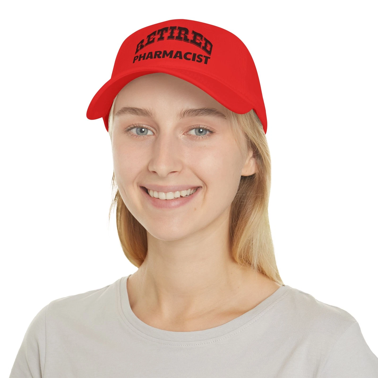 Retired Pharmacist Low Profile Baseball Cap